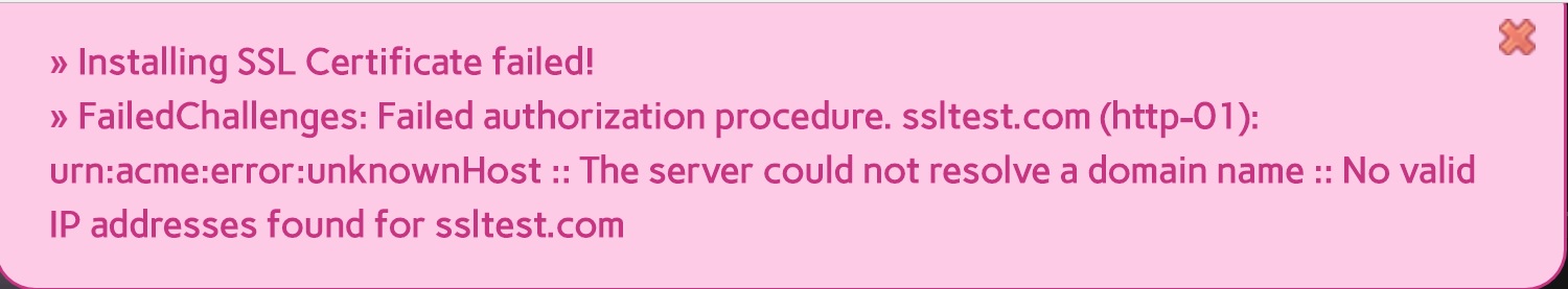 lets encrypt 5